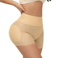 thumbnail image 4 of SWSMCLT Women's Hip Pads Shaper Padded Thigh Butt Lifter Panties Mesh Tummy Control High Waisted Body Shaper Shorts Underwear Hip Enhancer Shapewear Waist Nude X-Large, 4 of 5