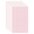thumbnail image 1 of Uxcell 5 Hojas/2250pcs Calcomanías de Rhinestone Autoadhesivas, Gemas Acrílicas de 3mm para Arte de Uñas y Decoración, Rosa Claro, 1 of 6