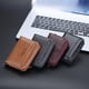 thumbnail image 2 of Cartera de hombre retro con cremallera horizontal para hombre, tarjetero, cartera para hombre joven, monedero, cartera, 2 of 6