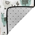 thumbnail image 4 of Cartoon Cute Funny Alpaca Cactus Shaggy Area Rug, Rugs for Living Room Bedroom Non Slip Door Mat Indoor Carpet Machine Washable Nursery Home Decor Floor Mats for Entryway 60x39in-#, 4 of 5