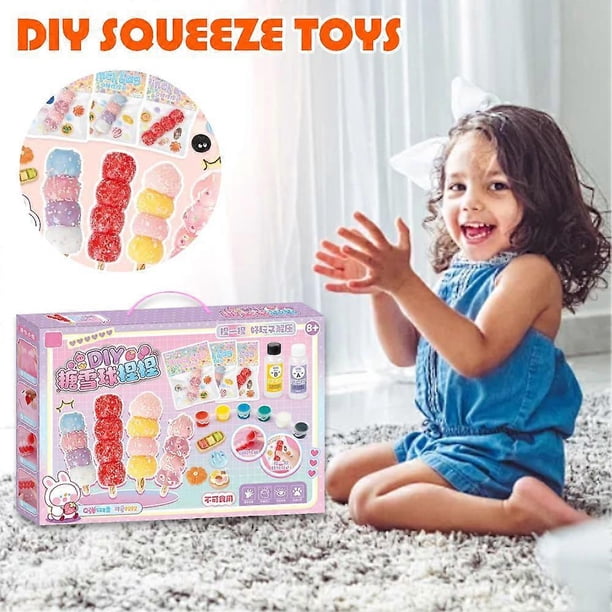 DIY Squeeze Toy Stickers Parent-child Interaction Chirdren Kids Birthday Gift