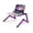 Purple, variant on Ergonomics Aluminum Vented Adjustable Multi-Functional Laptop Desk Portable Bed Tray, Black