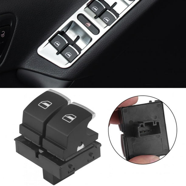Interruptor de control eléctrico para ventana eléctrica del lado del conductor para VW Eos Golf MK5 MK6 GTI 2 puertas 5K3 959 857 Ecomeon
