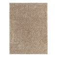 thumbnail image 3 of Unique Loom Solid Shag Collection Area Rug (9' x 12' Rectangle Taupe), 3 of 7