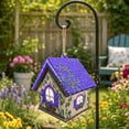 thumbnail image 6 of 3D Wooden House Diamond Painting Kit, Christmas 3D Wooden House Diamond Painting Kit DIY Christmas Village Wooden House Diamond Art Kit for Holiday Decor and Creative Home Display (lavendar), 6 of 10