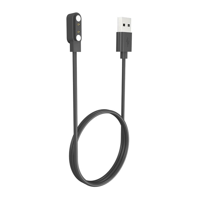 5V 1A Cargador magnético 60cm Cable Cargador negro Cargador de reloj para Zeblaze Vibe 7