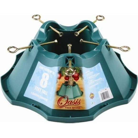 Soporte para árbol de Navidad JACK-POST de 8 pies, capacidad de agua de 4,9 litros