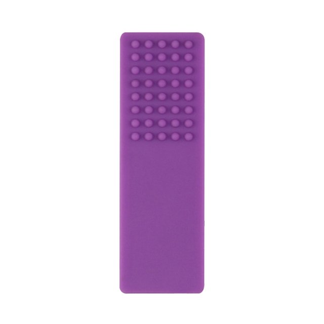 Mordedor para bebé, accesorios para el cuidado dental, juguete de regalo para masticar para bebés (púrpura) Ndcxsfigh libre de BPA