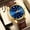 Blue, variant on Simple Men's Watch Double Calendar Men's Casual Versatile Night Light Waterproof Watch