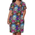thumbnail image 2 of Boognish-vestido holgado de arcoíris con bolsillo para mujer Vestidos de Noche de lujo para mujer vestidos de fiesta para ocasis especiales, 2 of 6