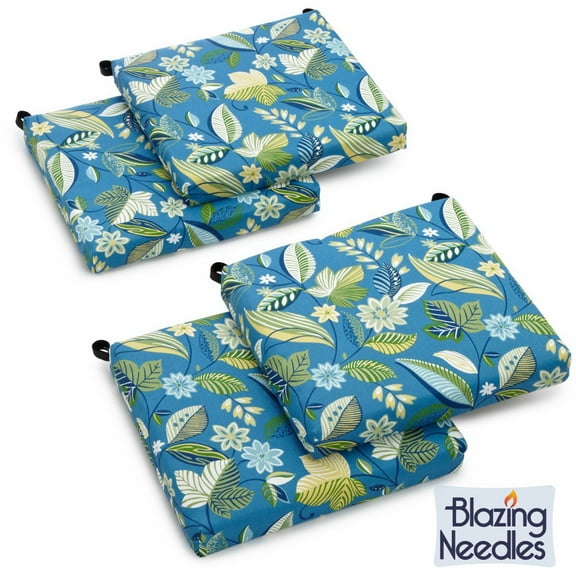 20-inch by 19-inch Spun Polyester Chair Cushion (Set of Four)