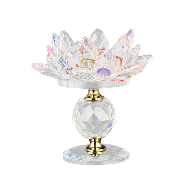 Portavelas de cristal para velas, portavelas votivas, portavelas de cristal transparente para de mesa de boda, fiestas y decoración del hogar Vistoso