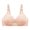R-Beige-2, variant on Womens Bras Comfortable Full Coverage Women's Invisibles Comfort Seamless Wireless Skinny Strap Retro Bralette Bra (Brown,48)
