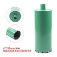 thumbnail image 3 of 6” 152mm Modern Green Diamond Wet Core Drill Bit for Concrete Stone Brick 1-1/4"-7 Thread for Wall Openings, 3 of 15