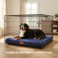thumbnail image 6 of Exclusivo Mezcla Small Dog Bed with Removable and Washable Cover 30"x20", Orthopedic Pet Bed for Crates, Non-Slip Bottom and Waterproof Liner, Navy Blue, 6 of 10