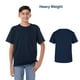 thumbnail image 3 of Playera Peso Completo de Cuello Redondo y Manga Corta, Unisex para Jóvenes, Color Marino, 100% Algodón, Talla Grande Yazbek J0300, 3 of 3