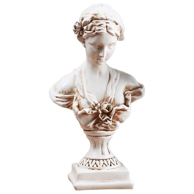 Estatua de famosa clásica Mini escultura de estatuilla de yeso Aficionado Color SM SunniMix Figura gente famosa