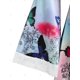 thumbnail image 3 of Camiseta con Estampado de Mariposa en Talla Extra con Mangas de Campanilla Rosegal  Mangas largas de talla grande, 3 of 5