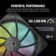 thumbnail image 5 of Ventilador Corsair iCue Link LX140 RGB 140 mm PWM, paquete doble, negro, 5 of 7
