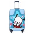 thumbnail image 1 of Cute Anime Cartoon Pochacco Travel Suitcase Protective Cover Trunk Case Washable Elastic Luggage Cover Fits X-Large Suitcase Protector Baggage With Concealed Zipper Gifts, 1 of 5