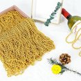 thumbnail image 5 of 33" 7mm Metallic Beaded Necklaces,Happon Mardi Gras Party Beads Necklaces,Holiday Beaded Costume Necklace Gold Beads Party Accessories for Party Beads Pirate Christmas Party Favors Supplies, 5 of 6