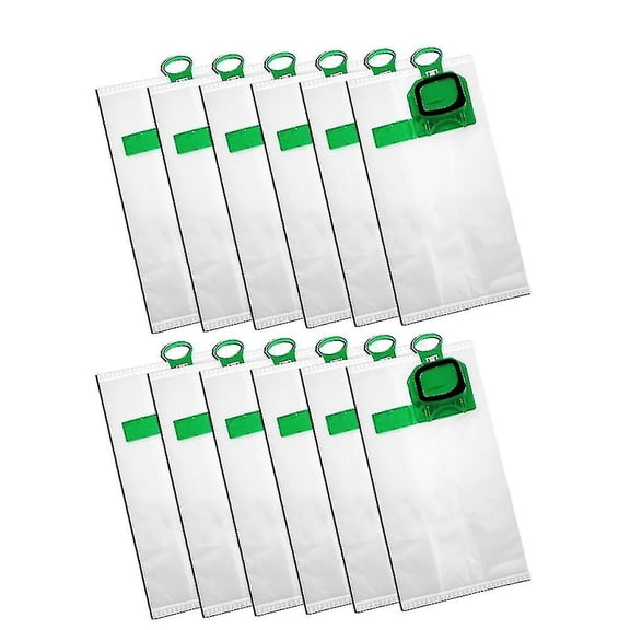 Vorwerk Vk140 Vk150 -140 Replacement Dust Bag Set (12pcs) - Household Appliance Part