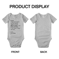 thumbnail image 3 of Daddy, I May not be Born Yet, but You are Going to be The Best Daddy Funny Baby Bodysuit For Boy Girl, 3 of 5