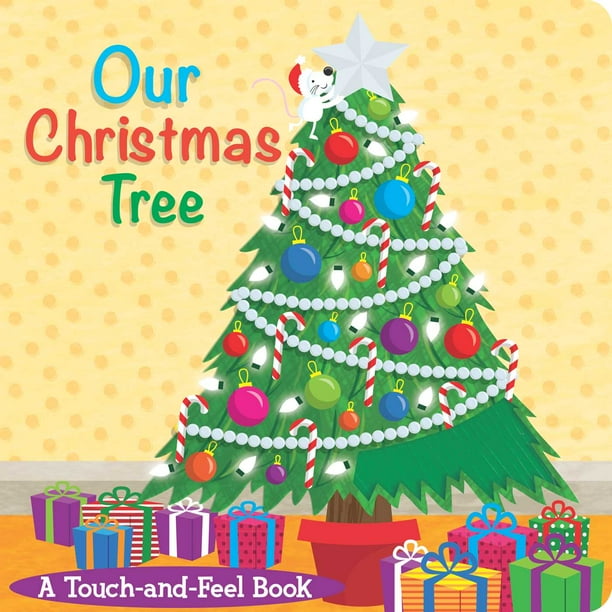 Notre Arbre de Noël un Livre Toucher-et-Ressentir par des Petits Livres d'Abeilles