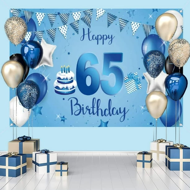 65th Birthday Decorations Happy