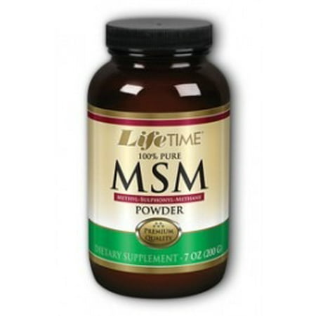- MSM 100% Pure 2500mg LifeTime 7 oz Powder