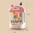 thumbnail image 3 of Yimiti Spaceman Claw Machine For Kids: Mini Arcade Vending Fun With Music!,Pink, 3 of 8