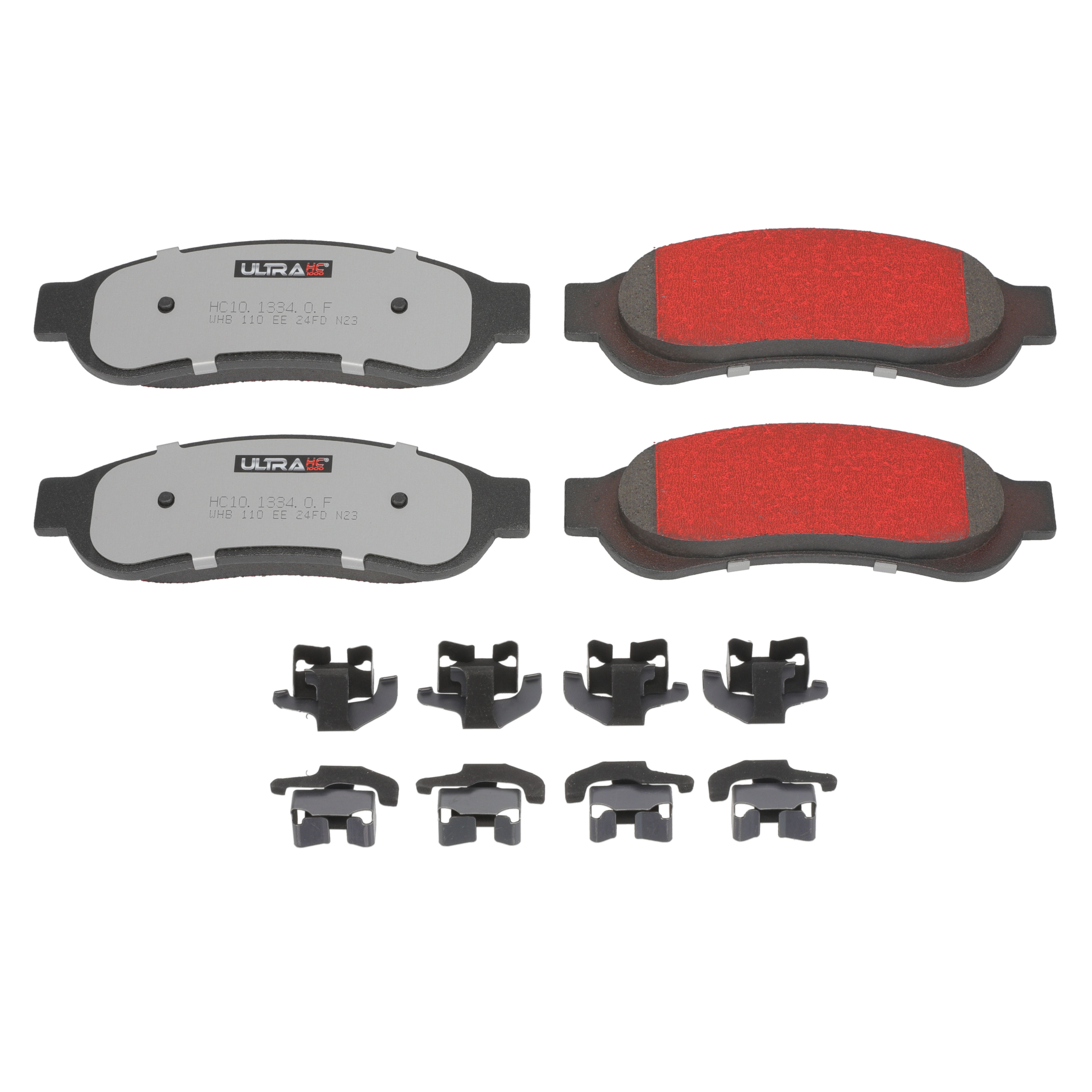 Ultra HC 1000 Brake Pad Set, Rear HC10.1334.0.F, Ford F-250 Super Duty 2010-2008