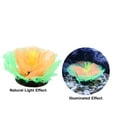 thumbnail image 5 of Unique Bargains Aquarium Simulation Coral Aquatic Plant Silicone Fluorescent Coral Glow Ornaments Fish Tank Orange, 5 of 6