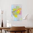 thumbnail image 4 of Ga-bon Map Posters Artworks Canvas Poster Room Aesthetic Wall Art Prints Home Modern Decor Gifts 12x18inch(30x45cm), 4 of 6