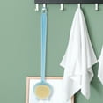 thumbnail image 5 of Unique Bargains 1 Pc Cute Long Handle Bath Brush for Bathroom Blue, 5 of 6