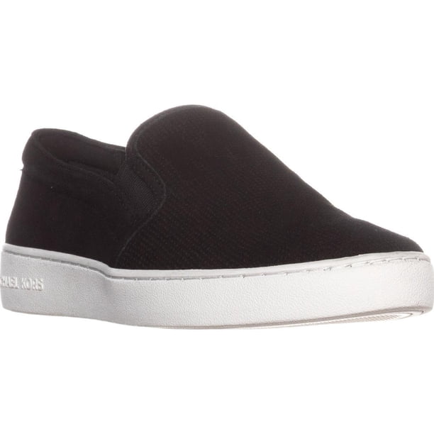 michael kors black slip on trainers
