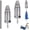Sliver * 2, variant on 2026 New Broken Pipe Extractor Tool, Broken Valve Extractor Tool with 40CRV Steel Hex Shank, for 1/2", 3/4", 1", Brokens Valve Extractors Tools, for Removes Damaged Faucet Bolts (Blue * 2)