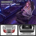 thumbnail image 4 of LaoGeoRon Gaming Chairs for Adults, Ergonomic Fabric Gaming Chair with Footrest and Lumbar Support, High Back Computer Gaming Chair for Home Office, 4 of 8