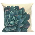 thumbnail image 3 of Liora Manne Visions IV Succulent Indoor Outdoor Decorative Pillow Lapis, 3 of 3