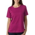 thumbnail image 2 of LAT Women's Premium Jersey Tee in Fuchsia L | 3580, 2 of 4