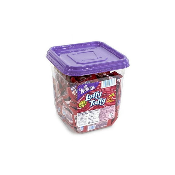 Laffy Taffy Cherry 145 Piece Tub: 1 Count