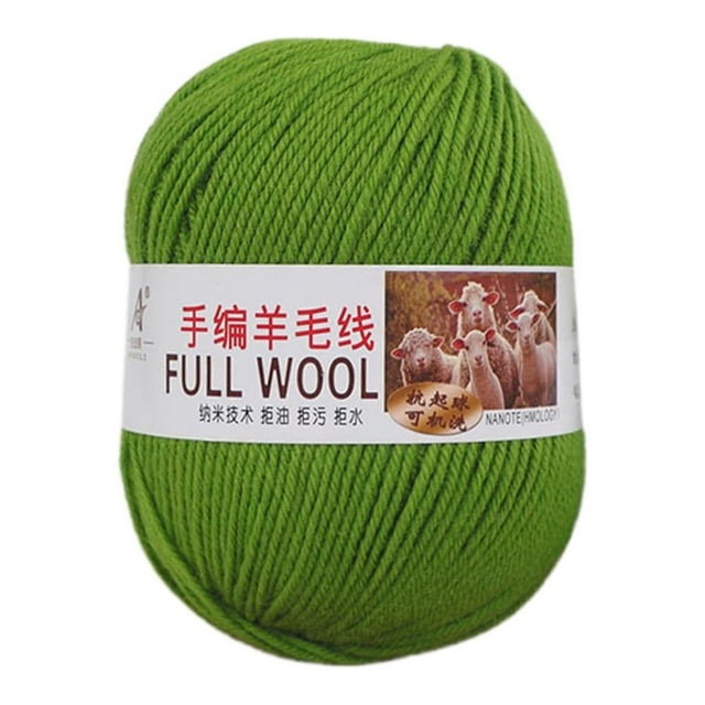 Mercerized Super Soft Wool Yarn Medium Thick Hand Sweater Pants Coat Yarn DIY Scarf Yarn