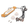 thumbnail image 1 of Milaget 4 Strings Cigar Box Guitar Soundhole Pickup Prewired Wiring Harness with Volume, 1 of 7