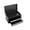 Black, variant on Double Layer Metal Tool Chest With Sliding Drawers And Organizers For Secure Storage
