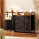 thumbnail image 1 of UTILIA Cómoda Cajonera para Recámara Negra con 8 Cajones, Mueble Organizador de Almacenamiento Estilo Moderno, 1 of 8