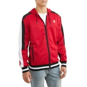Rocawear Men's track jacket interlock, full zip hoodie