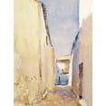 thumbnail image 2 of Sargent, John Singer 19x24 Gold Ornate Wood Framed with Double Matting Museum Art Print Titled - Tangier, 2 of 4