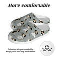thumbnail image 6 of Lsque Funny Beagle Active Dog Pattern Womens Comfort Cotton on Scuff With Memory Foam and Anti-skid Sole Slipper-42/43, 6 of 7