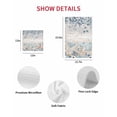 thumbnail image 7 of Blue Beige Coastal Kitchen Dish Towels for Drying Dishes Set of 2, Beach Starfish Summer Eucalyptus Vintage Waffle Weave Microfiber Hand Tea Bathroom Towels Quick Dry & Absorbent Towel 12x12, 7 of 7