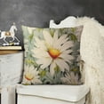 thumbnail image 2 of YINGXI Spring Summer Pillow Covers Daisy Family is Everything Summer Decoration Decorative Throw Pillow Covers Home Decor 22x22in, 2 of 5